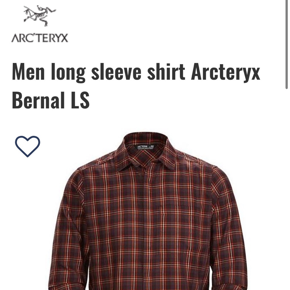 Arc'teryx Casual Button Down Shirt